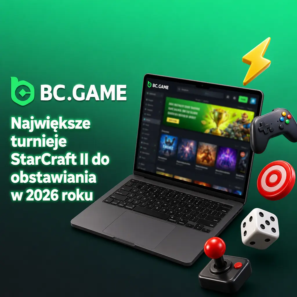 Największe turnieje StarCraft II 2026 do obstawiania w BC Game: EWC, GSL, ESL Masters, IEM Katowice i WardiTV League.