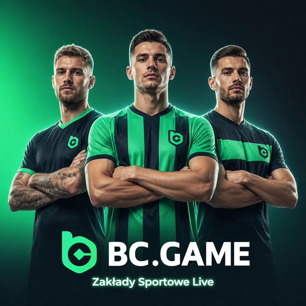 Zakłady sportowe live na BC Game: piłka nożna, tenis, koszykówka, hokej i esport z aktualnymi kursami oraz funkcją Cash Out.