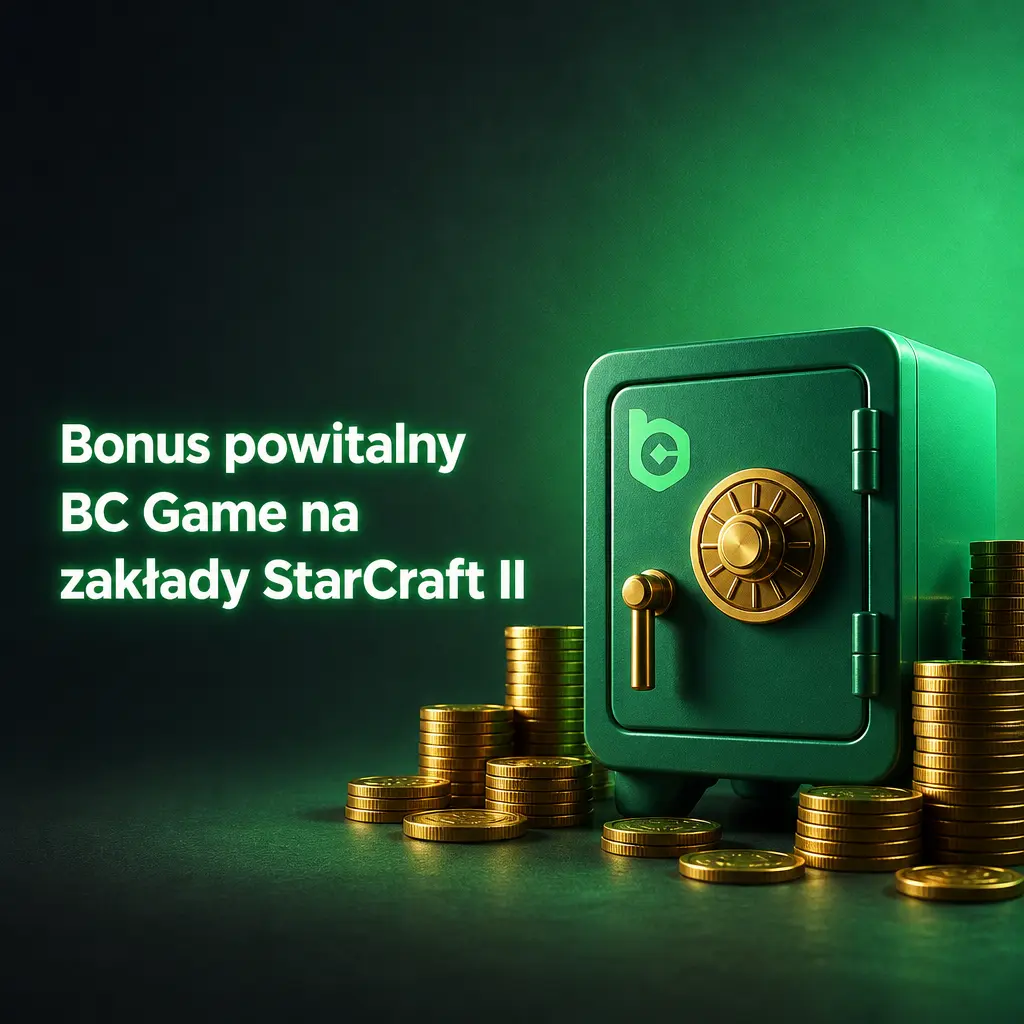 Bonus powitalny BC Game 180% + 40% RakeBack na zakłady StarCraft II od depozytu 20 PLN