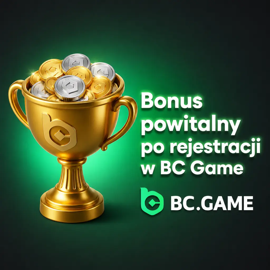 Bonus powitalny BC Game: 180% premii depozytowej i 40% RakeBack po rejestracji i wpłacie minimum 20 PLN