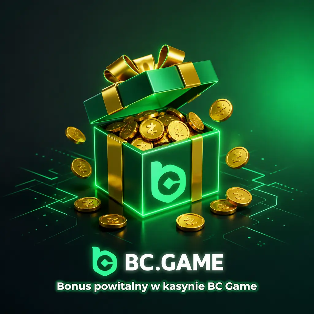 Bonus powitalny BC Game: 180% od depozytu i 40% rakeback dla nowych graczy z Polski przy wpłacie min. 20 PLN