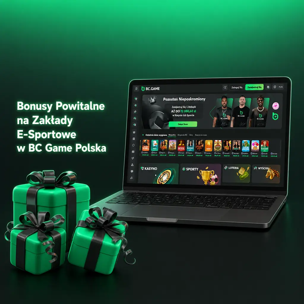 Bonus powitalny 180% i RakeBack 40% na zakłady e-sportowe w BC Game Polska dla nowych graczy