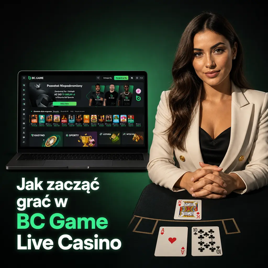 Jak założyć konto i rozpocząć grę w BC Game Live Casino krok po kroku – rejestracja, wpłata i bonus powitalny.