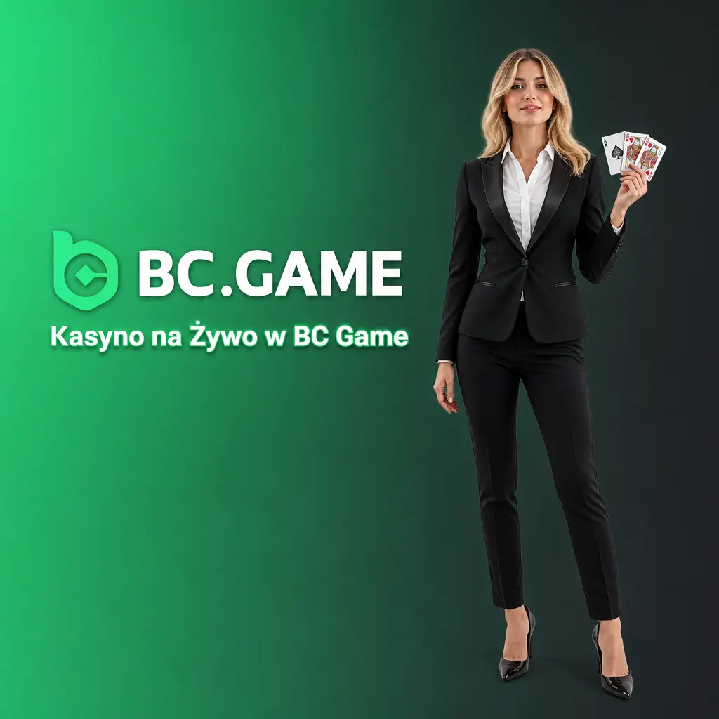 Kasyno na żywo w BC Game – gry z krupierem od Evolution Gaming i Ezugi, ruletka, blackjack, baccarat i Crazy Time