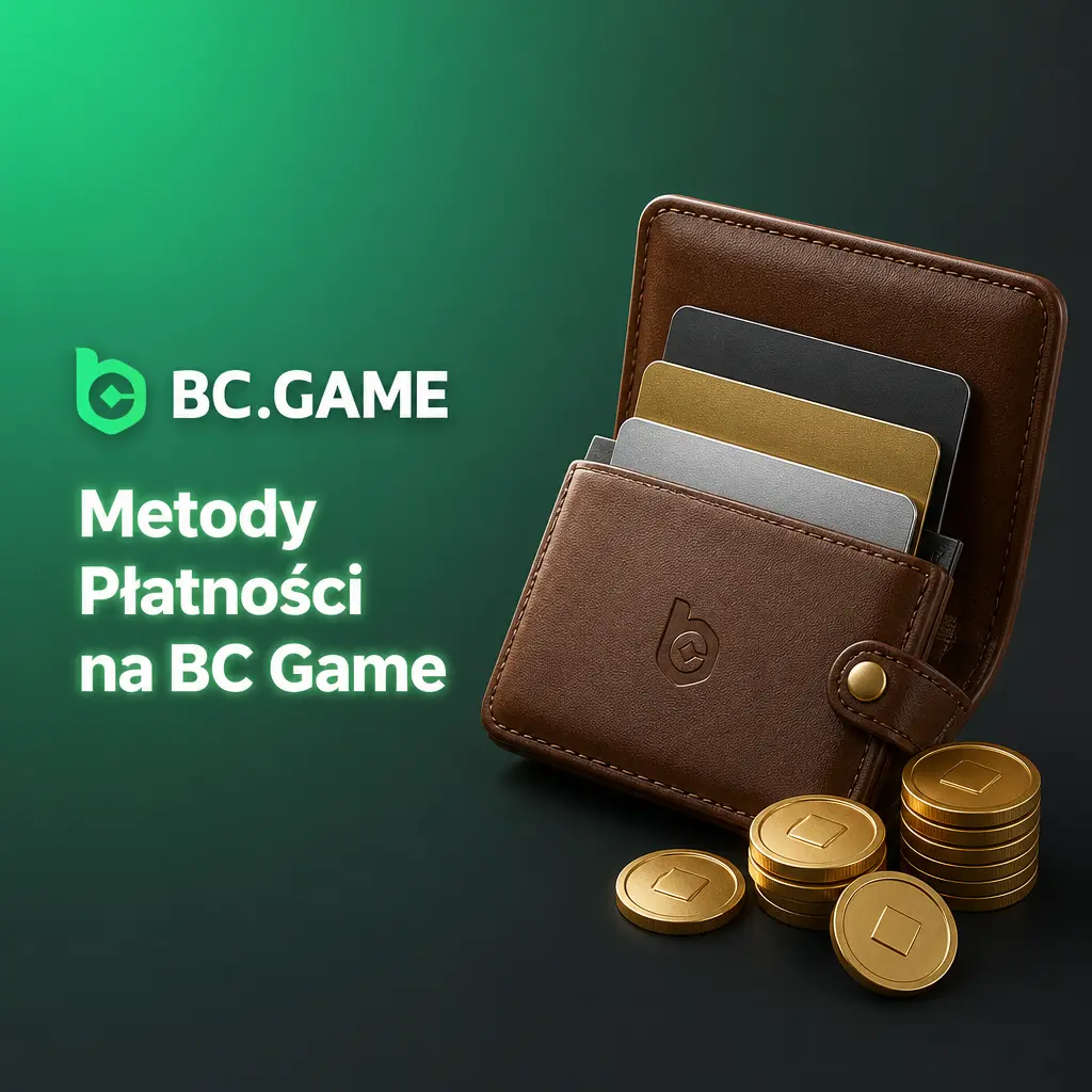 Metody płatności na BC Game: BLIK i 9 kryptowalut, w tym BTC, ETH i USDT, zabezpieczone SSL i blockchain.