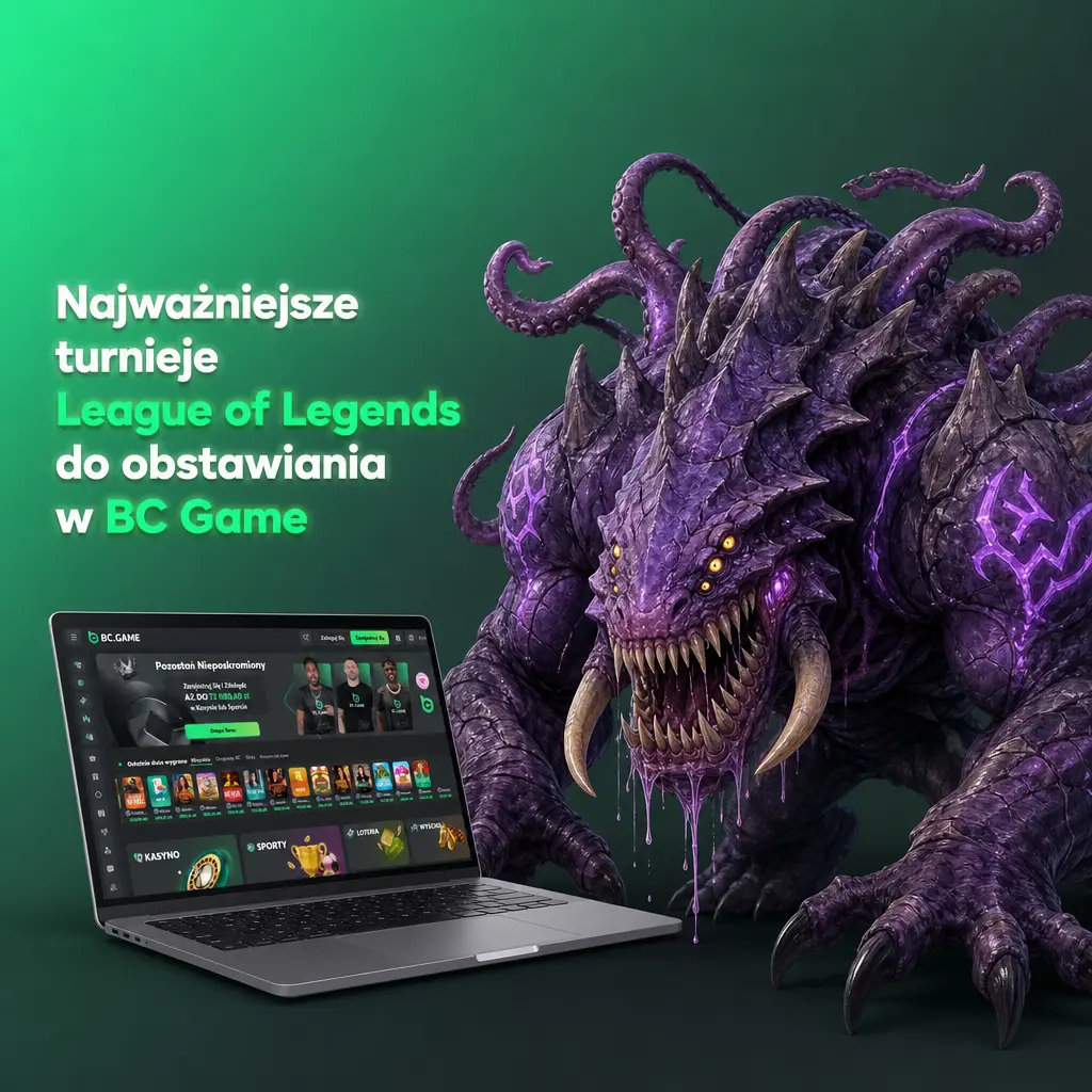 Najważniejsze turnieje League of Legends 2026 do obstawiania w BC Game – Worlds, MSI, EWC, LCK, LPL, LEC i LTA.