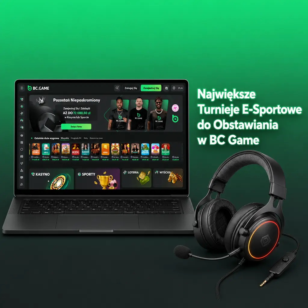 Największe turnieje e-sportowe sezonu 2026 do obstawiania w BC Game – CS2, Dota 2, LoL, Valorant i inne dyscypliny