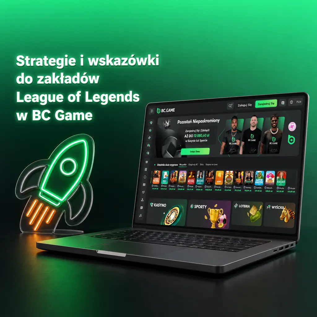 Strategie i wskazówki do skutecznych zakładów na League of Legends w serwisie BC Game.