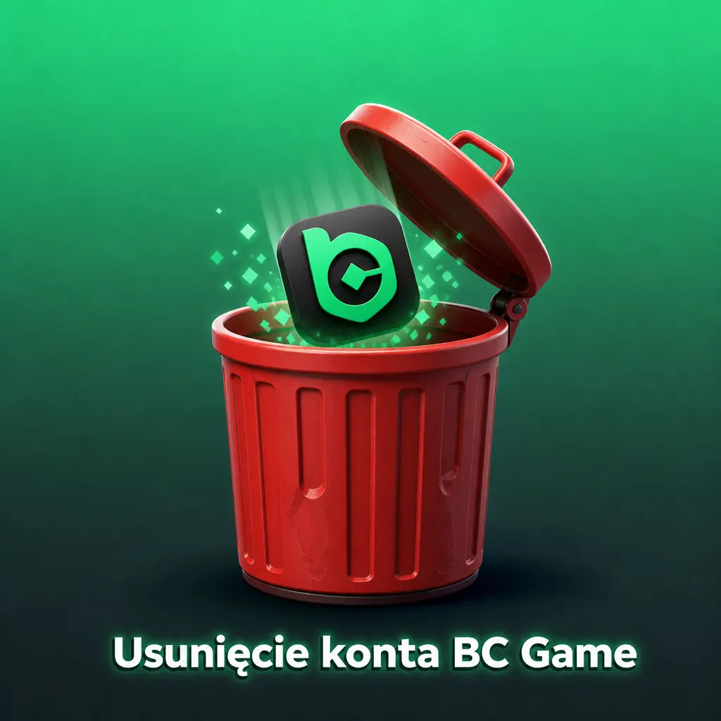 Instrukcja usunięcia konta BC Game – zamknięcie profilu i opcja samowykluczenia w ustawieniach odpowiedzialnej gry