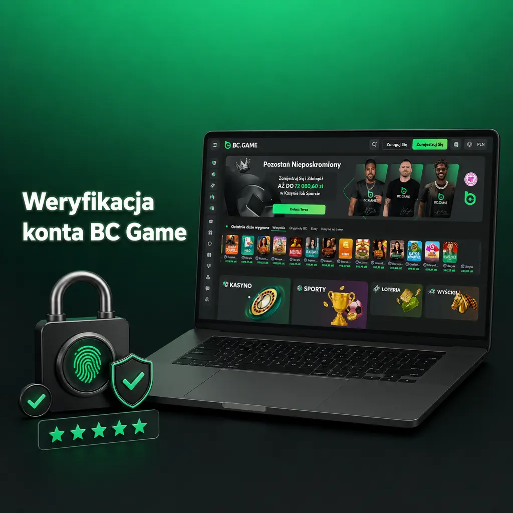 Weryfikacja konta BC Game – proces KYC, limity wypłat i etapy potwierdzania tożsamości gracza