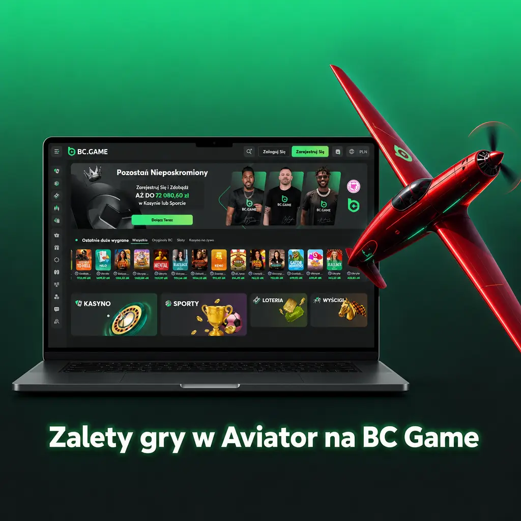 Zalety gry w Aviator na BC Game: szybkie rundy, niski próg wejścia, RakeBack 40% i Provably Fair