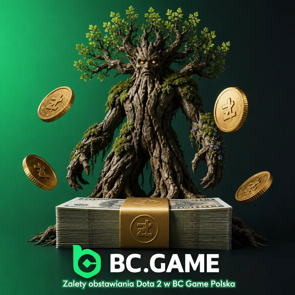 Zalety obstawiania Dota 2 w BC Game Polska: bonusy, BLIK, Przelewy24, wsparcie 24/7 i aplikacja mobilna.