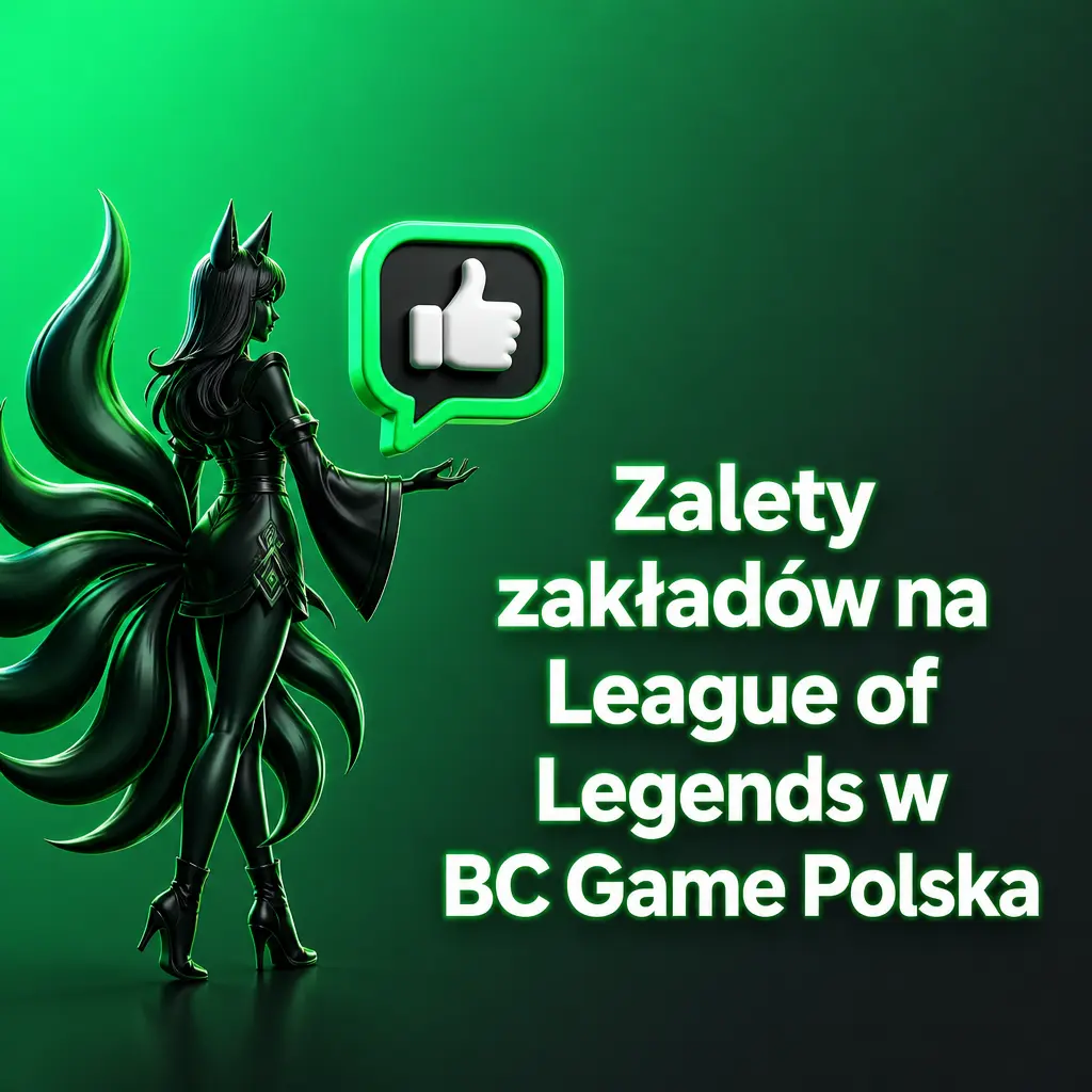 Zalety zakładów na League of Legends w BC Game Polska – bonusy, BLIK, kryptowaluty i aplikacja mobilna