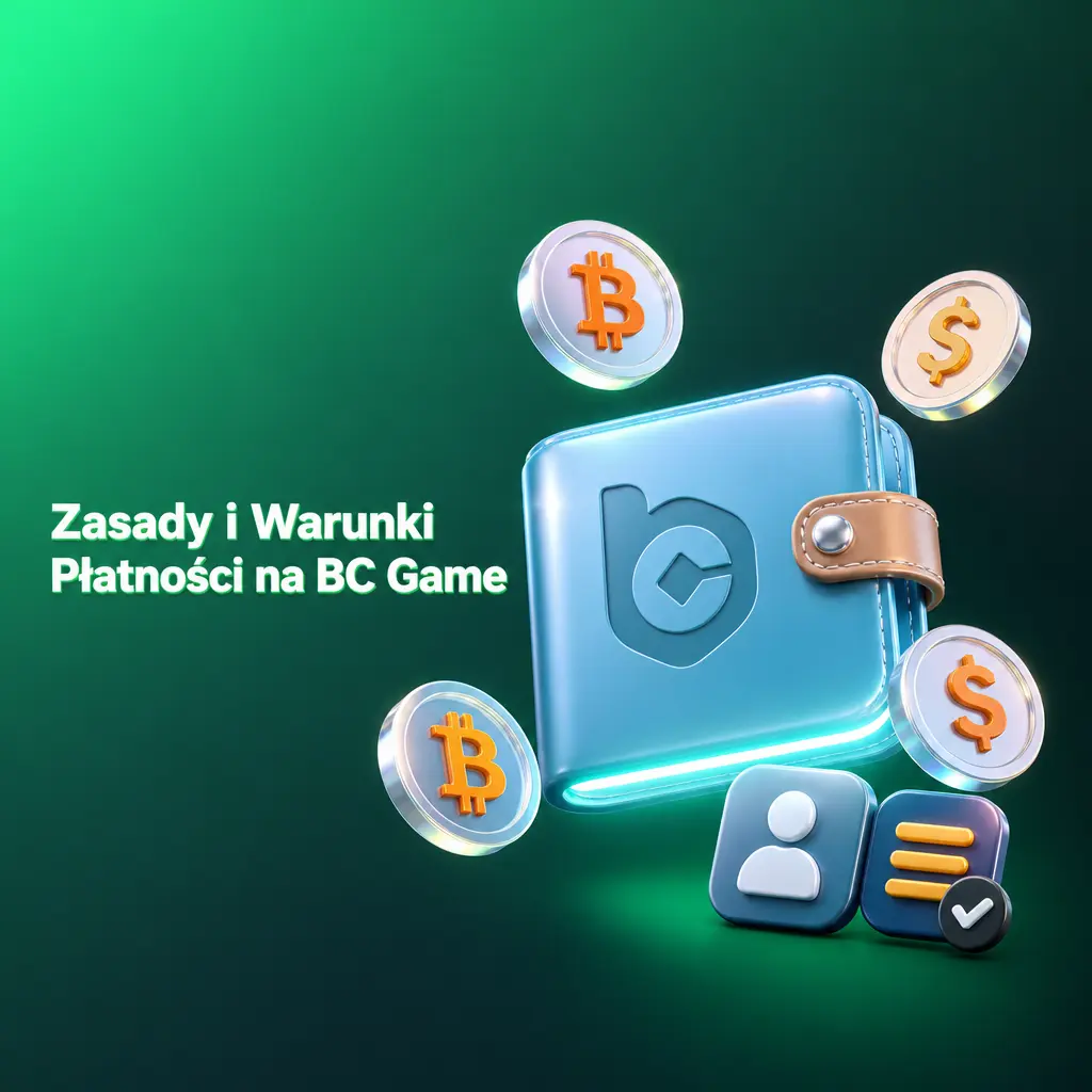 Zasady i warunki płatności na BC Game: KYC, limity wypłat, wymóg obrotu bonusem i zgodność metod transakcji.